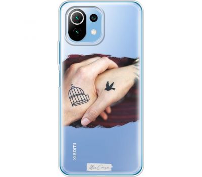 Чохол для Xiaomi Mi 11 Lite Mixcase закохана пара татуювання