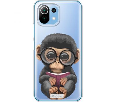 Чохол для Xiaomi Mi 11 Lite MixCase тварини мавпочка