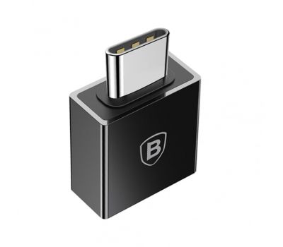 Перехідник Baseus Exquisite Type-C/USB чорний CATJQ-B01 2832393