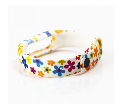 Ремінець для Xiaomi Mi Band 2 малюнок "colourful flowers" 2834620