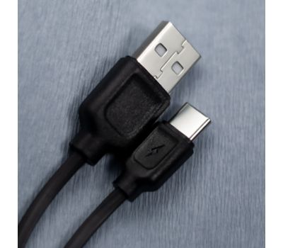 Кабель USB XO NB36 Type-C 2.1A 1m черный 2835606