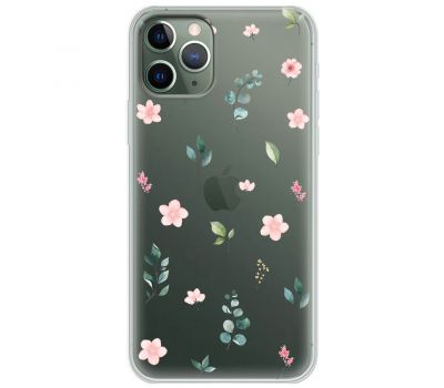 Чохол для iPhone 11 Pro Max Mixcase квіти візерунок квіти гілки евкаліпт