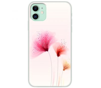 Чохол для iPhone 12 Mixcase квіти три чарівні квітки