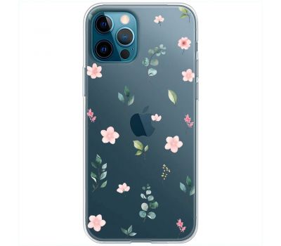 Чохол для iPhone 12 Pro Mixcase квіти візерунок квіти гілки евкаліпт