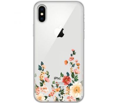 Чохол для iPhone Xs Max Mixcase квіти квіточки