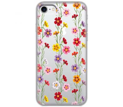 Чохол для iPhone 7/8 Mixcase квіти патерн квіткових ліан