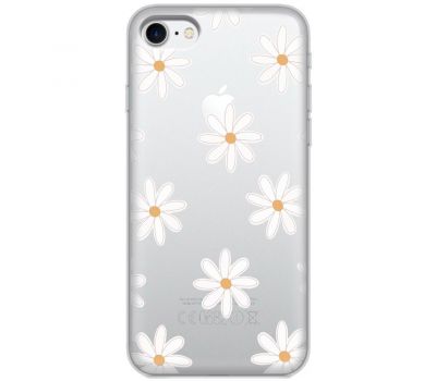 Чохол для iPhone 7/8 Mixcase квіти патерн ромашок