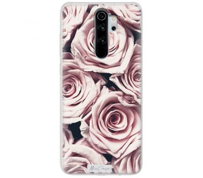 Чохол для Xiaomi Redmi Note 8 Pro MixCase рожеві троянди