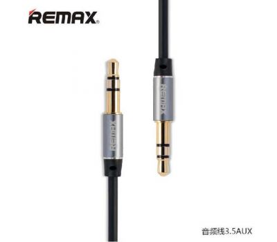 Кабель Remax AUX RL-L100 3.5" 1,0 м чорний 2839189