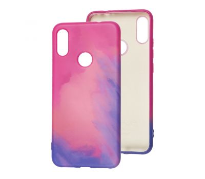 Чохол для Xiaomi Redmi Note 7 / 7 Pro Wave Watercolor pink/purple
