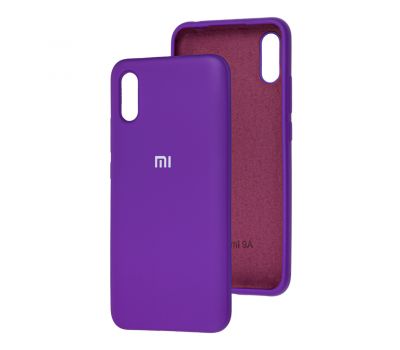 Чохол для Xiaomi Redmi 9A Silicone Full фіолетовий / purple