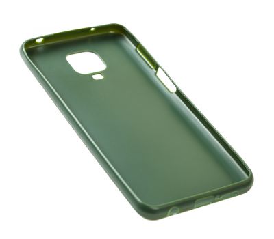 Чохол для Xiaomi  Redmi Note 9s / 9 Pro Rock soft матовий зелений 2841386