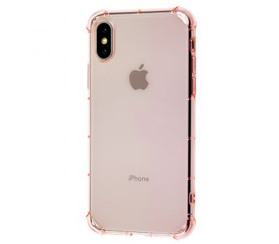 Чохол для Apple iPhone X / Xs Rock Fence S рожевий