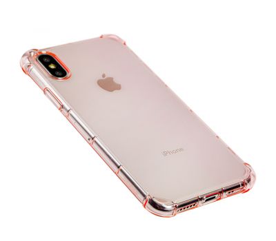 Чохол для Apple iPhone X / Xs Rock Fence S рожевий 2841925
