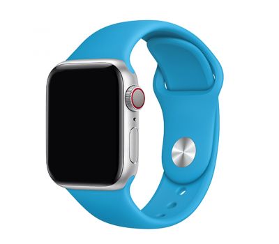 Ремінець для Apple Watch 42mm / 44mm S Silicone One-Piece blue
