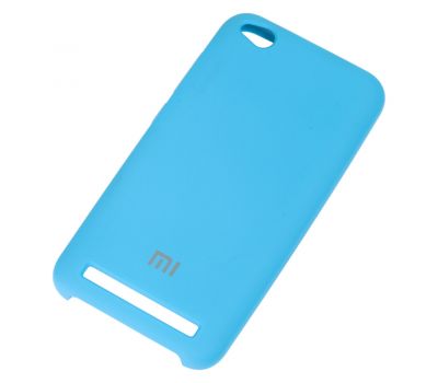 Чохол для Xiaomi Redmi 5a Silky Soft Touch блакитний 2841323