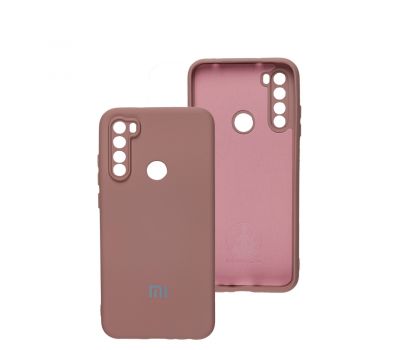 Чохол для Xiaomi  Redmi Note 8T Silicone Full camera pink sand 2844945