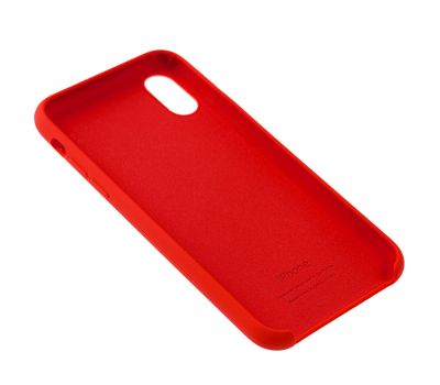 Чохол Silicone для iPhone X / Xs case червоний 2846500
