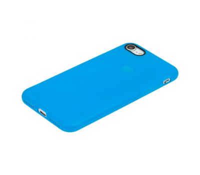 Чохол для iPhone 7/8 імітація шкіри блакитний 2846036