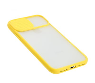 Чохол для iPhone X / Xs LikGus Camshield camera protect жовтий 2846612