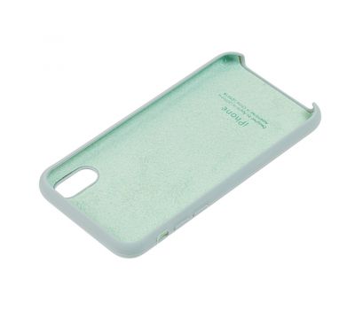 Чохол Silicone для iPhone X / Xs case сірий / mist blue 2846519
