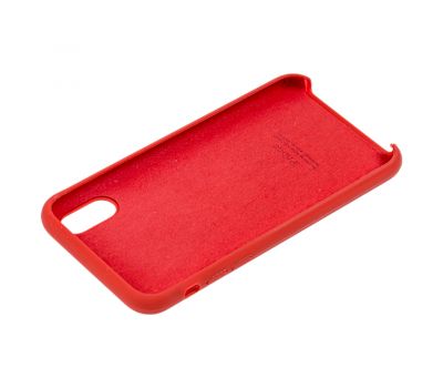 Чохол Silicone для iPhone X / Xs case dark red 2846498