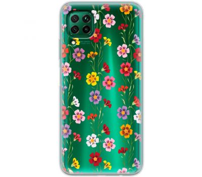 Чохол для Huawei P40 Lite Mixcase квіти патерн квіткових ліан