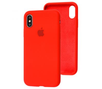 Чохол для iPhone X / Xs Slim Full червоний