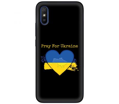 Чохол для Xiaomi Redmi 9A MixCase патріотичні pray for Ukraine