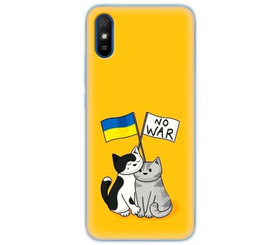 Чохол для Xiaomi Redmi 9A MixCase патріотичні no war