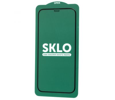 Захисне 5D скло для iPhone 12/12 Pro Sklo full glue чорне (OEM)