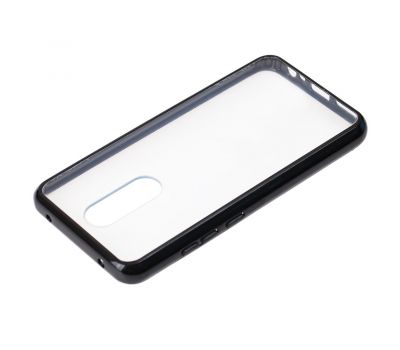 Чохол для Xiaomi Redmi 8 Wave clear чорний/прозорий 2855481