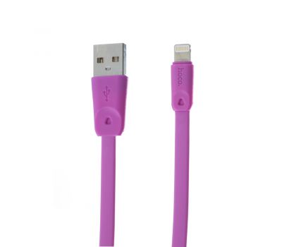 Кабель USB Hoco X9 Rapid Lightning Cable (1 m) розовый