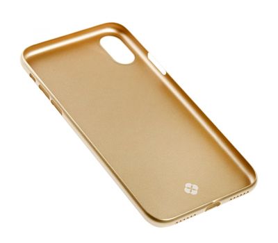 Чохол для iPhone X / Xs Totu Crystal Clear золотистий 2857287