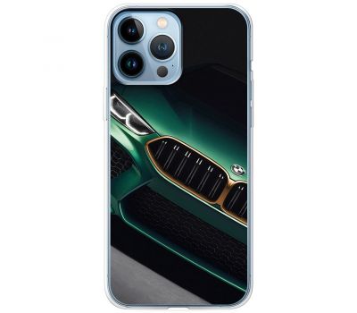 Чохол для iPhone 13 Pro MixCase авто бмв зелений