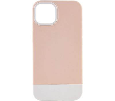 Чохол для iPhone 13 Bichromatic grey-beige / white 2860284
