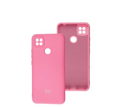 Чохол для Xiaomi Redmi 9C / 10A Silicone Full camera light pink 2860279