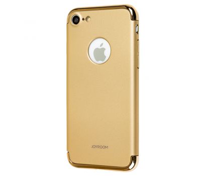 Чохол із захистом 360 Joyroom для iPhone 7/8 матове покриття золотистий