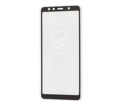 Захисне скло Samsung Galaxy A7 2018 (A750) Full Glue Люкс чорне