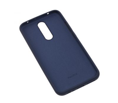Чохол для Xiaomi Redmi 8 Silicone Full темно-синій 2862493