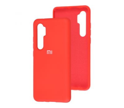Чохол для Xiaomi Mi Note 10 Lite Silicone Full червоний