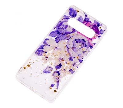 Чохол для Samsung Galaxy S10 (G973) Flowers Confetti "піони" 2864942