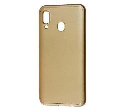 Чохол GKK LikGus для Samsung Galaxy A20/A30 360 золотистий