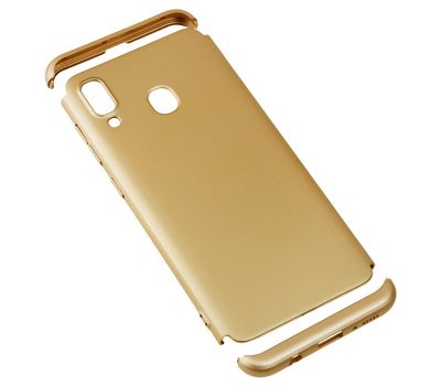 Чохол GKK LikGus для Samsung Galaxy A20/A30 360 золотистий 2864836