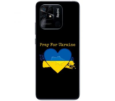 Чохол для Xiaomi Redmi 10C MixCase патріотичні pray for Ukraine