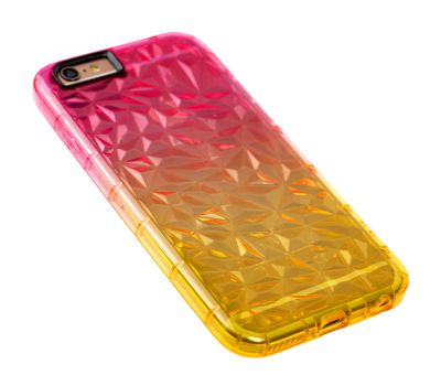 Чохол Gradient Gelin для iPhone 6 рожево-жовтий 2865243