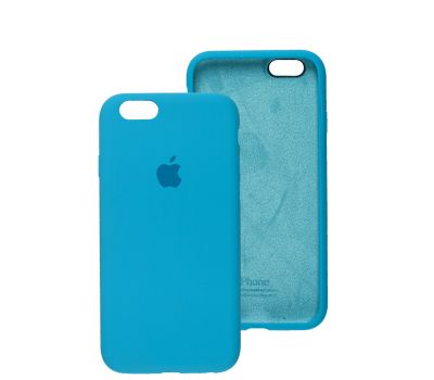 Чохол для iPhone 6/6s Silicone Full блакитний/blue 2865023