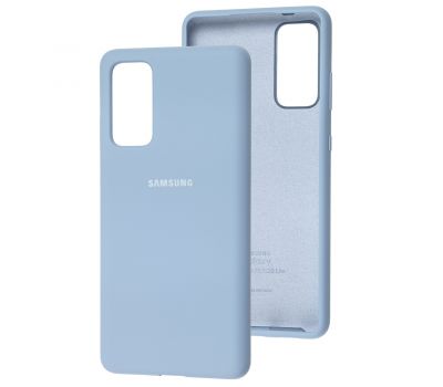 Чохол для Samsung Galaxy S20 FE (G780) Silicone Full блакитний / lilac blue
