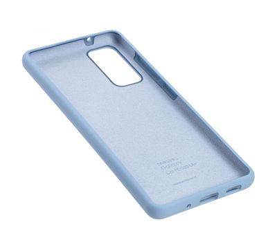 Чохол для Samsung Galaxy S20 FE (G780) Silicone Full блакитний / lilac blue 2865154