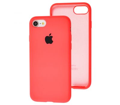 Чохол для iPhone 7/8 Silicone Full помаранчевий / watermelon red